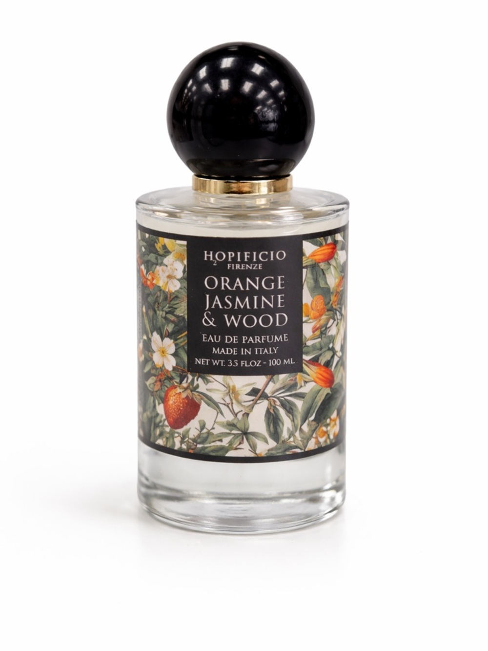 Orange Jasmine & Wood Eau de Parfum — Black Accented Bottle
